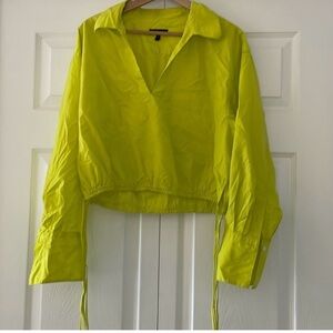 Rag & Bone Neon Yellow Blouse